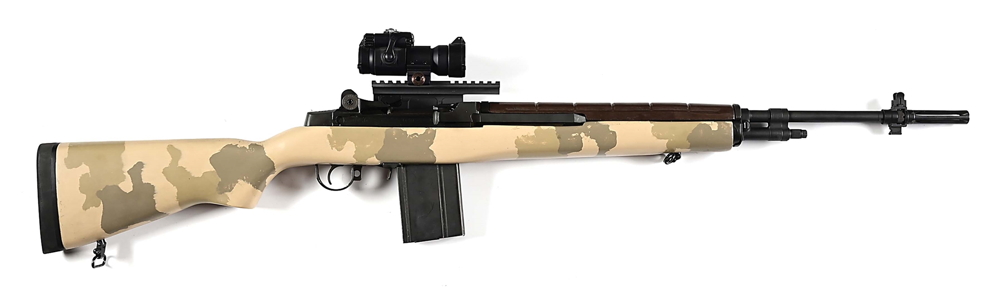 (M) PRE-BAN U.S. SPRINGFIELD M1A NATIONAL MATCH  SEMI AUTOMATIC RIFLE.