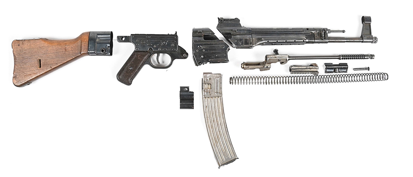 DESIRABLE GERMAN WWII MP-44 MACHINE GUN PARTS KIT.