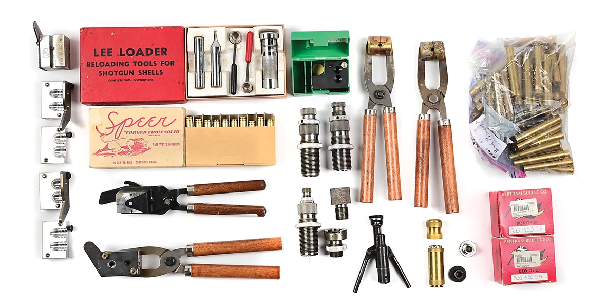 LOT OF RELOADING ACCESSORIES