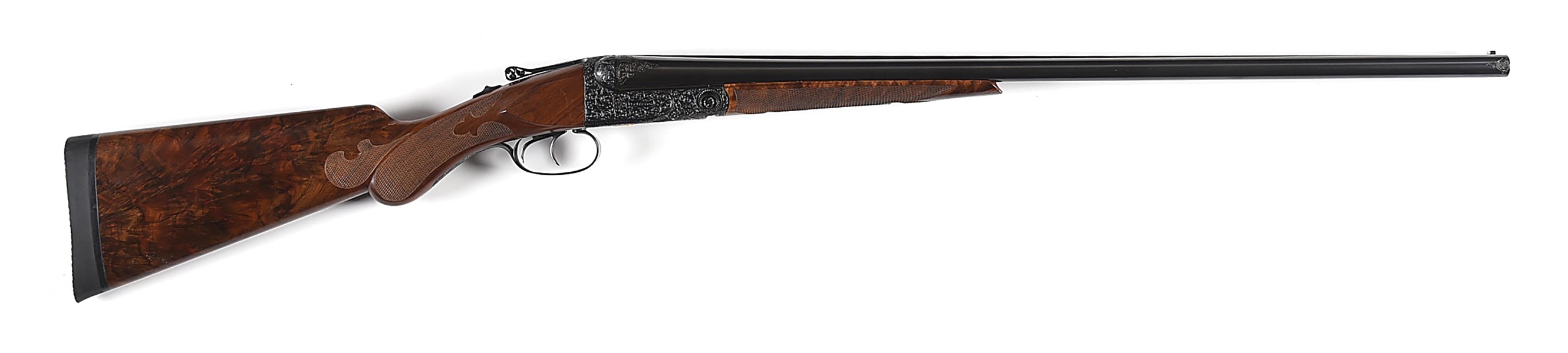 (C) UPGRADED PARKER BROTHERS VH GRADE SIDE BY SIDE 20 GAUGE SHOTGUN.