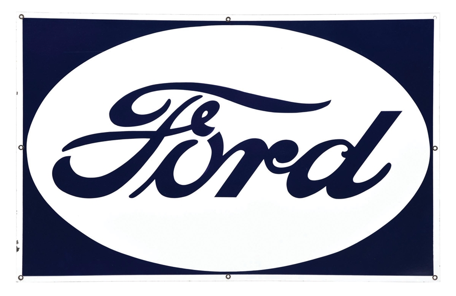 FORD MOTOR COMPANY PORCELAIN SIGN.