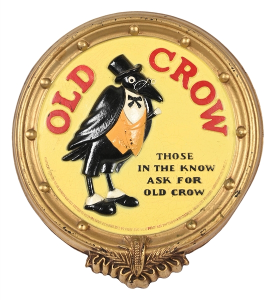 3D COMPOSITION SIGN ADVERTISING OLD CROW