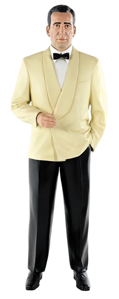 LIFE-SIZE HUMPFREY BOGART COMPOSITION STATUE