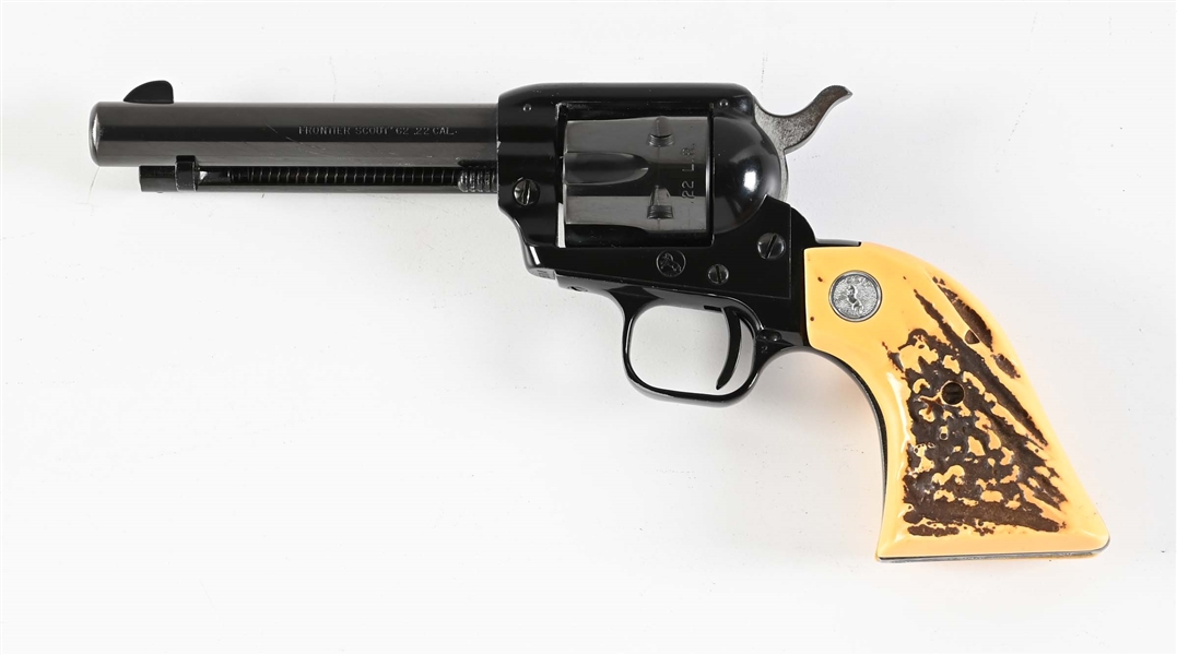 (C) COLT SINGLE ACTION FRONTIER SCOUT 62 REVOLVER.