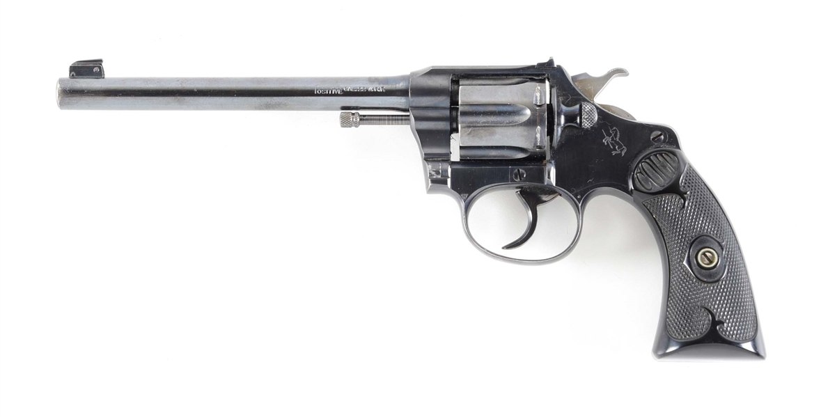 (C) COLT POLICE POSITIVE DOUBLE ACTION REVOLVER IN .22 W.R.F.