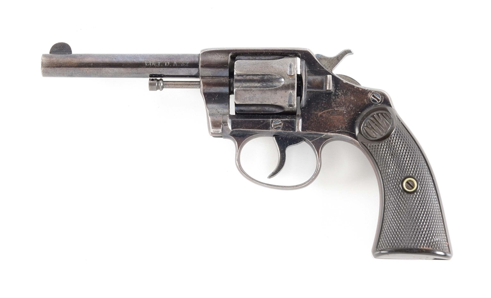 (C) COLT NEW POLICE  DOUBLE ACTION REVOLVER IN .32 LONG COLT.