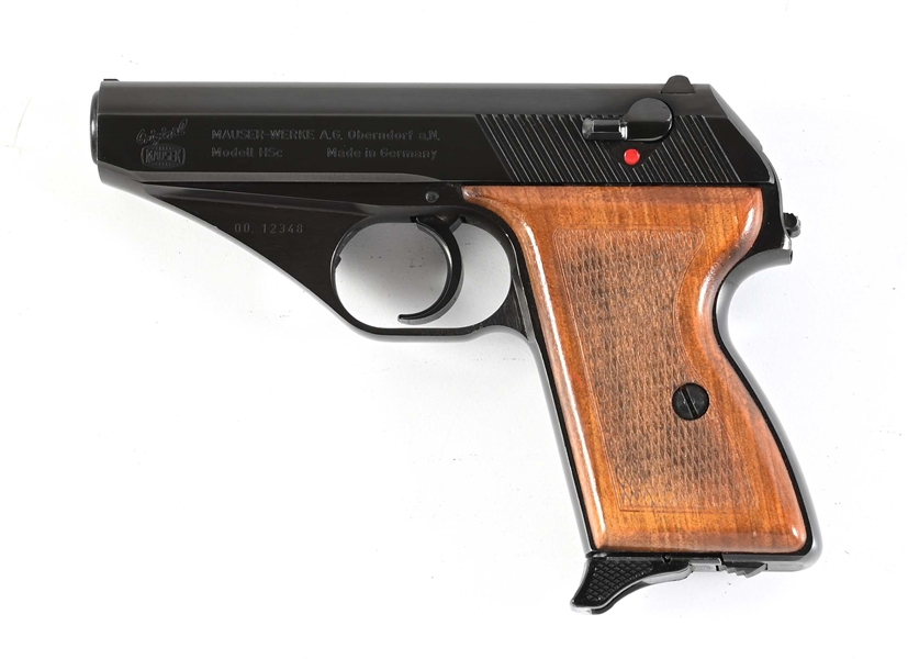 (C) MAUSER HSC SEMI AUTOMATIC PISTOL IN .32 ACP.