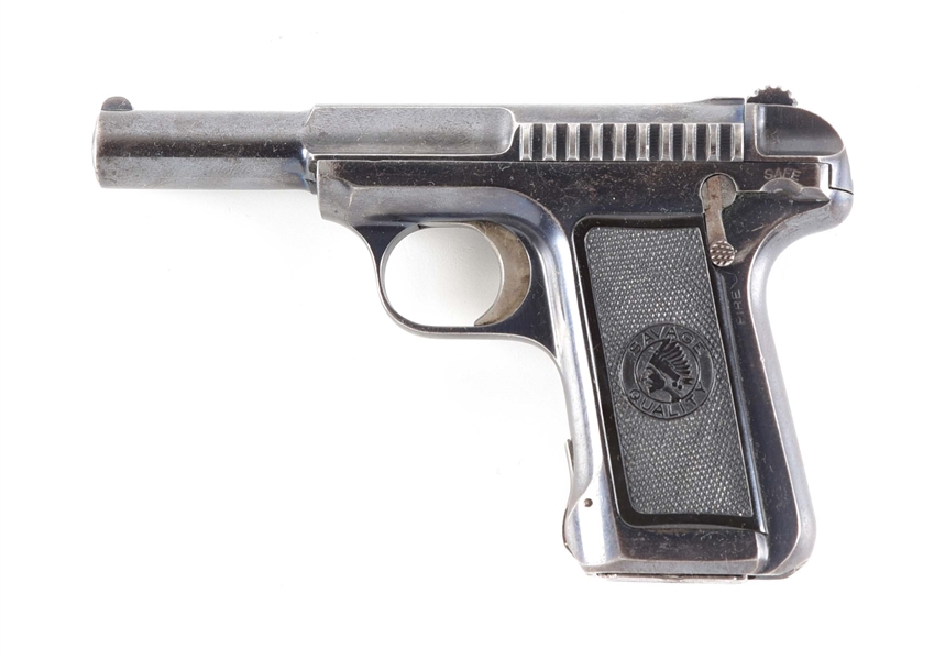 (C) SAVAGE M1907 SEMNI AUTOMATIC PISTOL IN .32 ACP.