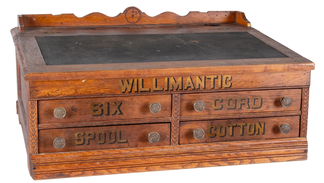 WILLIMANTIC SPOOL CABINET 