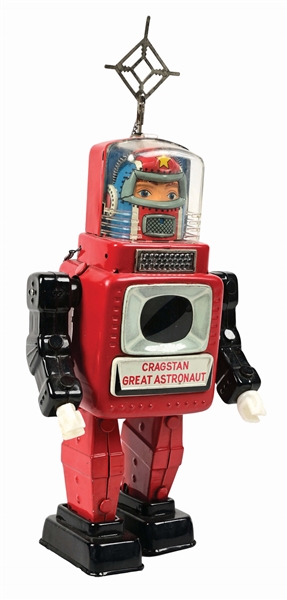 CRAGSTAN JAPANESE BATTERY-OPERATED GREAT ASTRONAUT