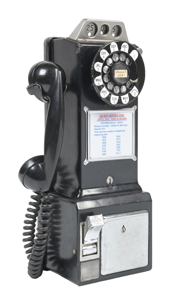 5¢,10¢,25¢ NORTHERN ELECTRIC CO. LIMITED WALL TELEPHONE