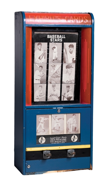 EXHIBIT SUPPLY COUNTERTROP CARD VENDING MACHINE