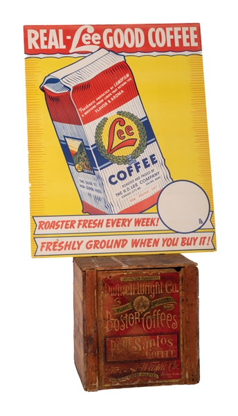 COLLECTION OF 2 COUNTRY STORE COFFEE PIECES 