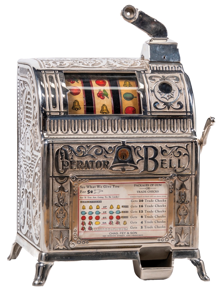 REPLICA CAILLE OPERATOR BELL SLOT MACHINE