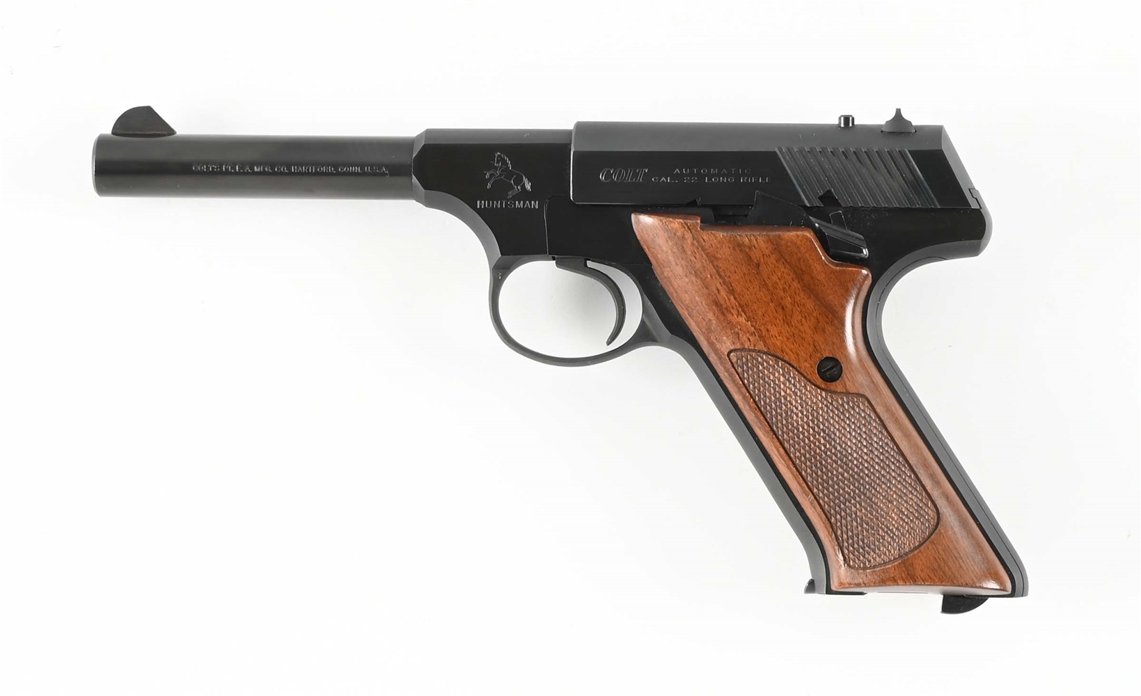 (C) COLT HUNTSMAN SEMI-AUTOMATIC PISTOL WITH BOX.