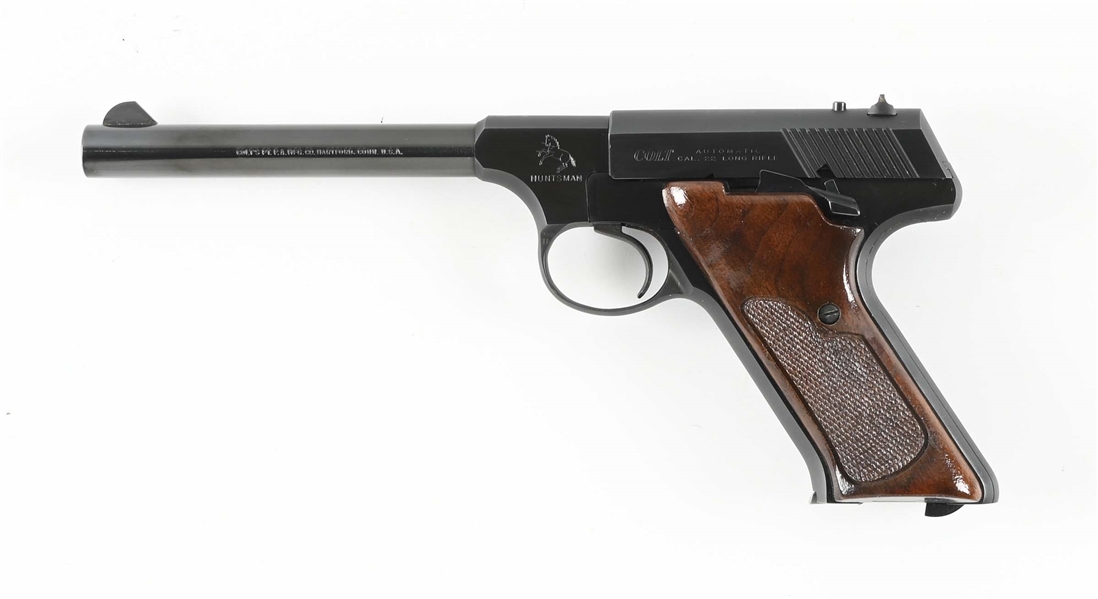 (C) BOXED COLT HUNTSMAN SEMI AUTOMATIC PISTOL.