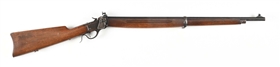 (C) WINCHESTER MODEL 1885 LOW WALL .22 SHORT WINDER MUSKET.