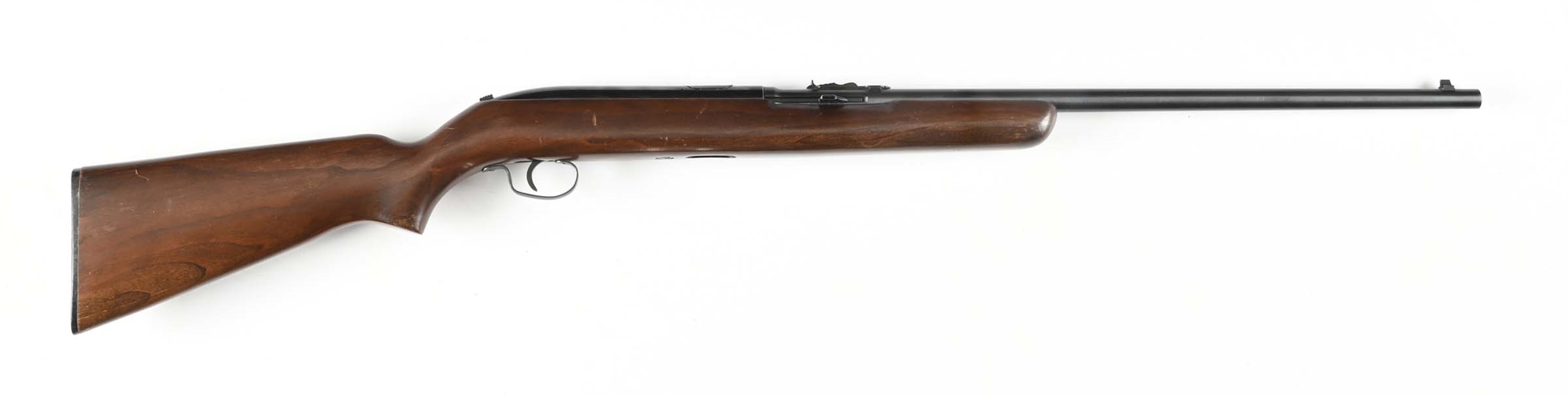 (C) WINCHESTER MODEL 55 SINGLE SHOT SEMI-AUTOMATIC RIFLE