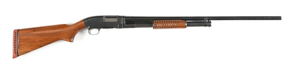 (C) WINCHESTER MODEL 12 SLIDE ACTION 16 GAUGE SHOTGUN (1953).