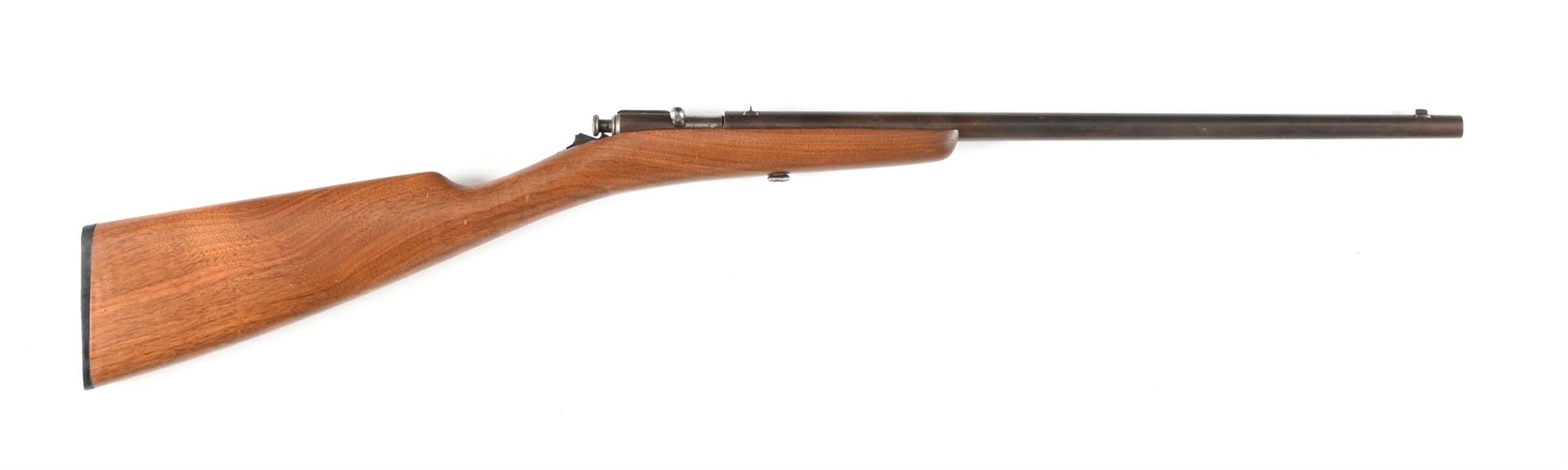 (C) WINCHESTER THUMB TRIGGER SINGLE SHOT RIFLE.