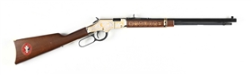 (M) HENRY SILVER BOY COMMEMRATIVE BOY SCOUT LEVER ACTION RIFLE WITH BOX