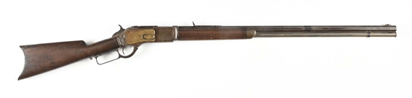 (A) WINCHESTER MODEL 1876 LEVER ACTION RIFLE IN .45-60 (1878).