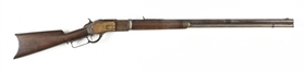 (A) WINCHESTER MODEL 1876 LEVER ACTION RIFLE IN .45-60 (1878).