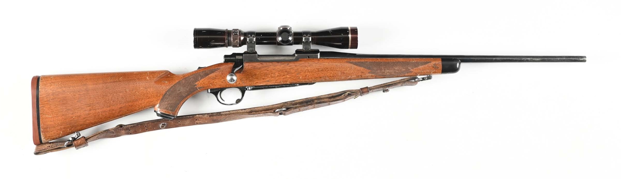 (C) RUGER M77 BOLT ACTION RIFLE CHAMBERED IN .22-250.