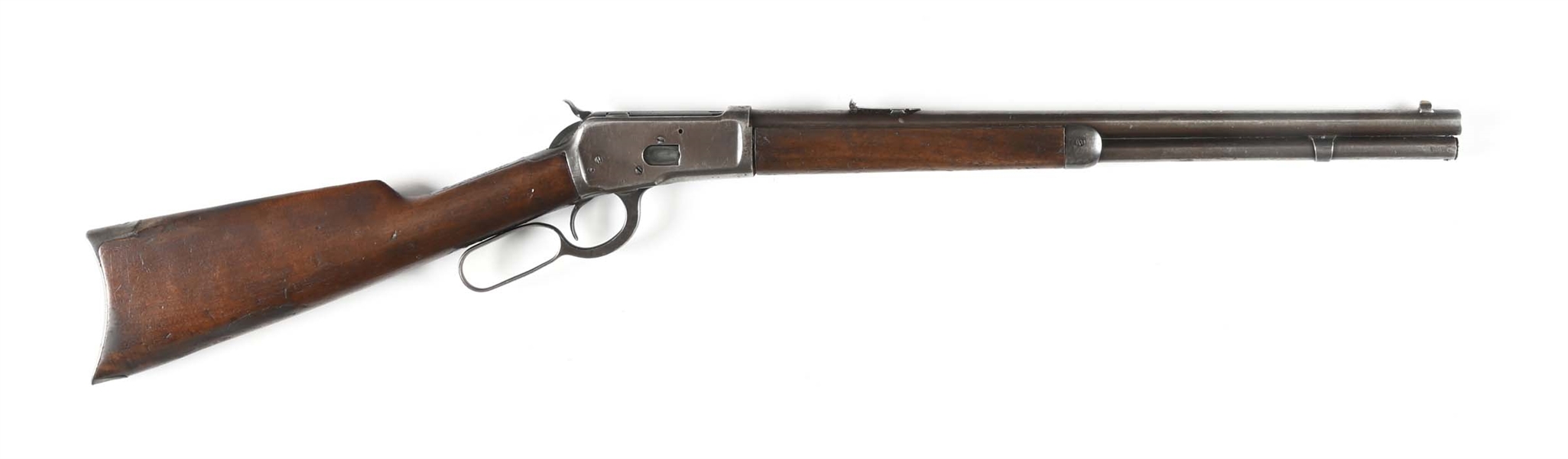 (C) WINCHESTER MODEL 1892 LEVER ACTION SHORT RIFLE IN .44 WCF.