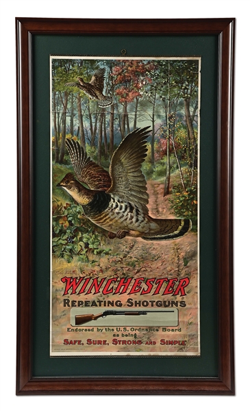 WINCHESTER POSTER WITH GROUSE