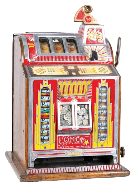 5¢ MILLS PACE CONVERSION SLOT MACHINE