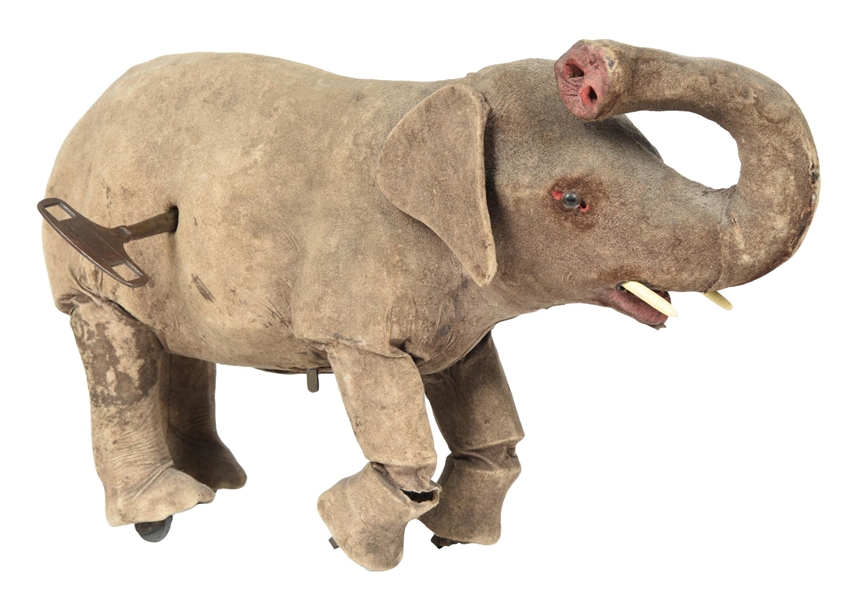 WIND UP ELEPHANT AUTOMATON