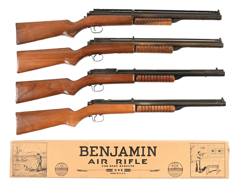 LOT OF 4: BENJAMIN AIR RIFLES