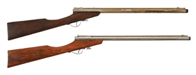 LOT OF 2: BENJAMIN MODEL C AND MODEL G AIR RIFLES