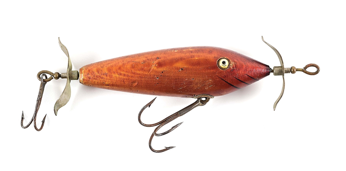 HEDDON 300 DOWAGIAC SURFACE MINNOW IN RARE COPPER