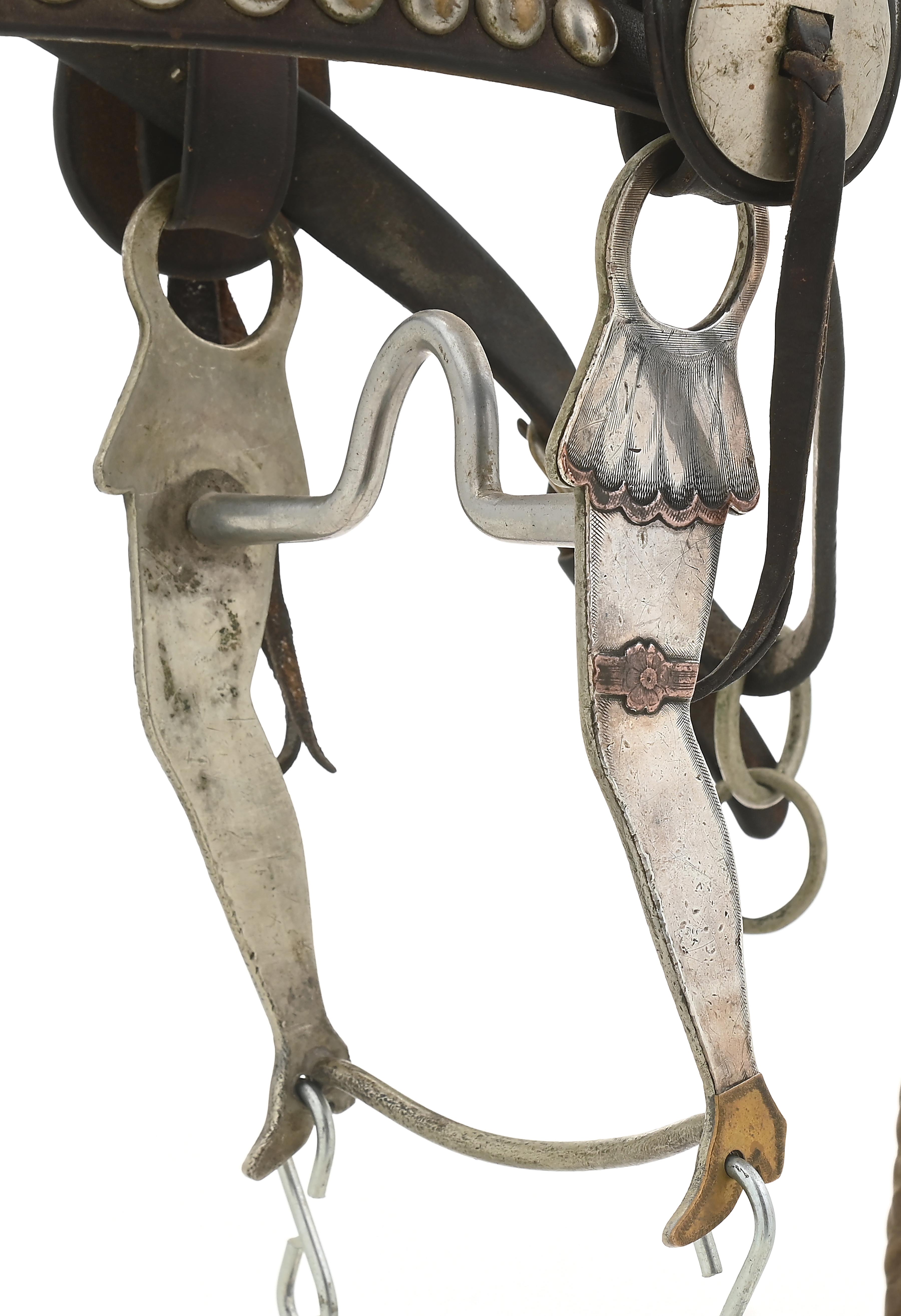 Lot Detail - SILVER OVERLAID GAL-LEG BIT