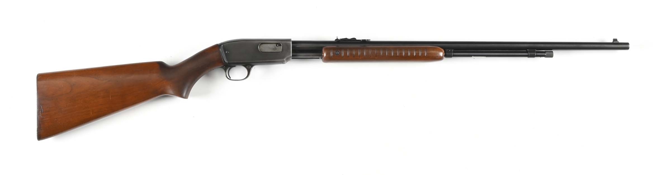 (C) WINCHESTER MODEL 61 SLIDE ACTION RIFLE.