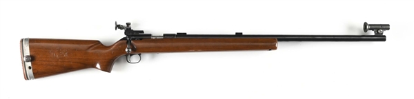 (C) POST-WAR WINCHESTER MODEL 52 BOLT ACTION TARGET RIFLE (1962).