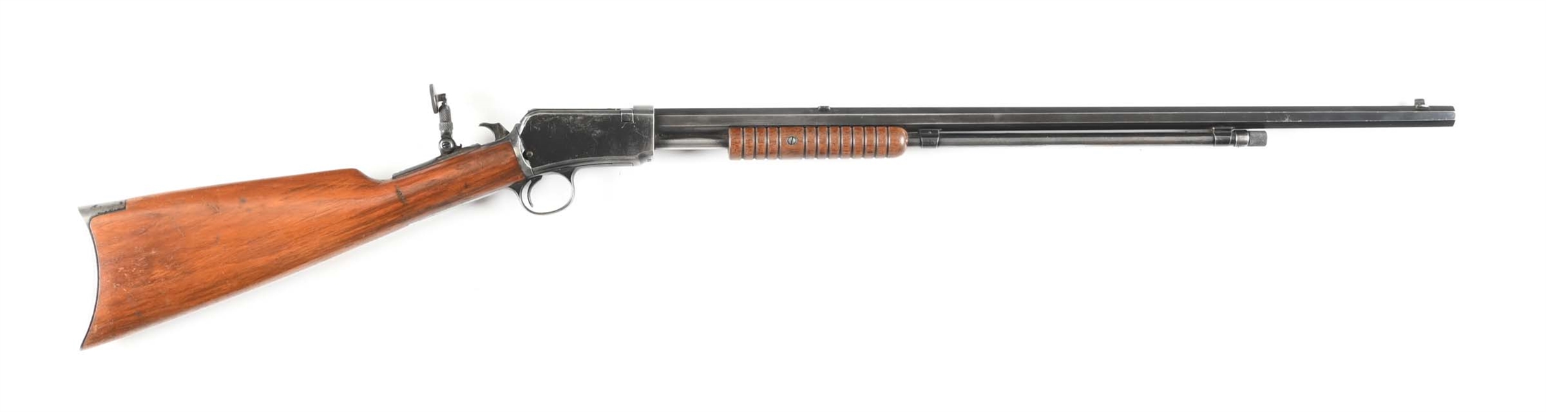 (C) WINCHESTER MODEL 90 SLIDE ACTION RIFLE (1924). 