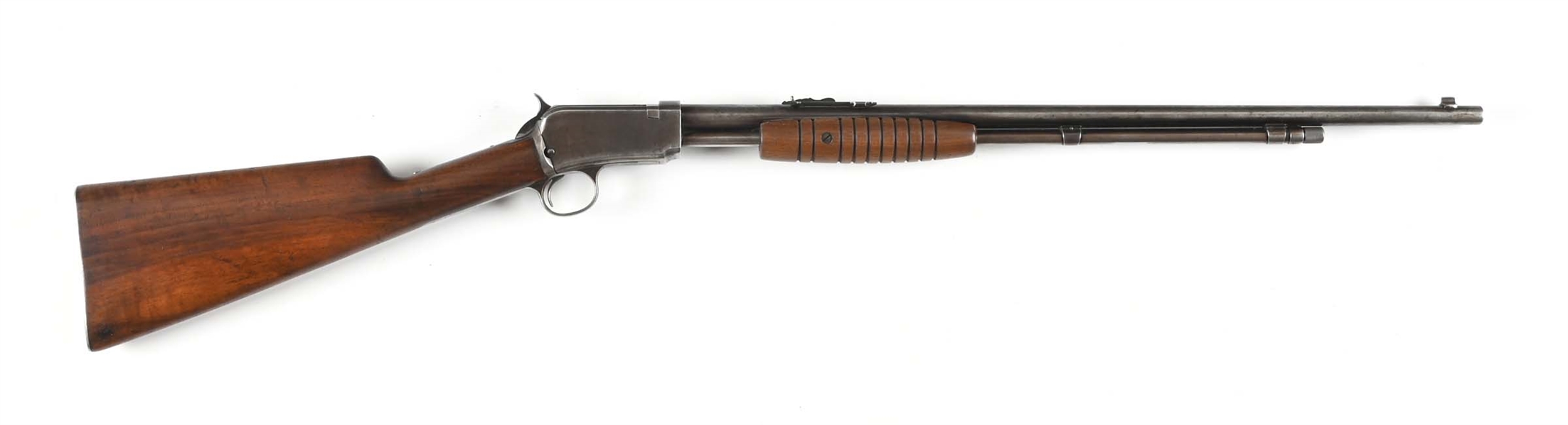 (C) FIRST YEAR WINCHESTER MODEL 62 SLIDE ACTION RIFLE (1932).