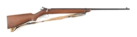 (C) PRE-WAR WINCHESTER MODEL 60A TARGET BOLT ACTION SINGLE SHOT BOLT ACTION RIFLE.