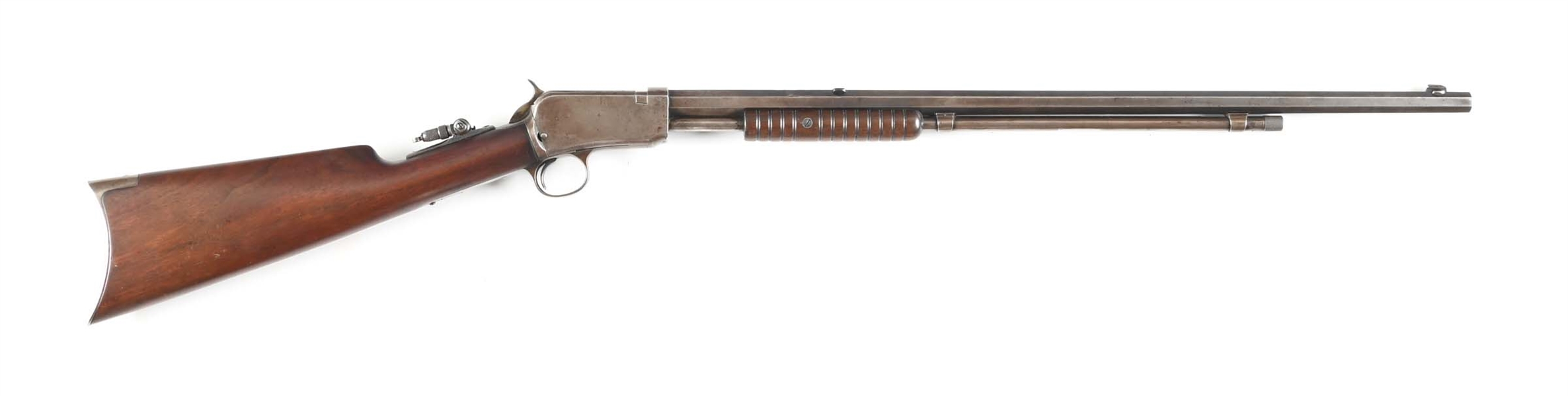 (C) WINCHESTER MODEL 90 SLIDE ACTION TAKEDOWN RIFLE IN .22 WRF (1903).