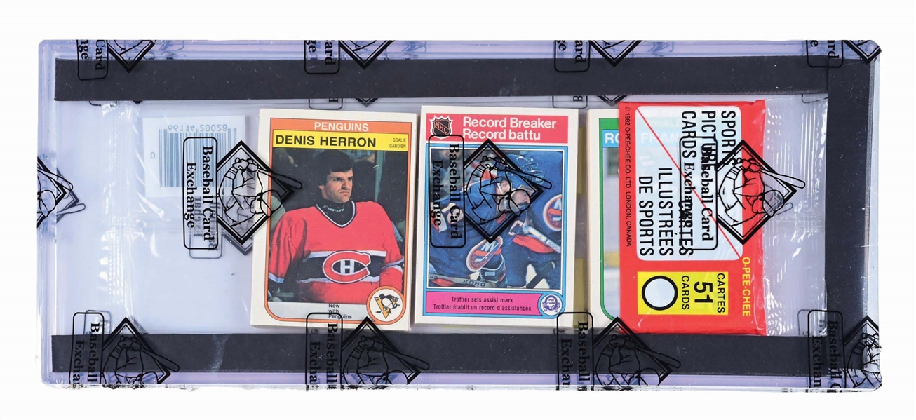 1982 O-PEE-CHEE HOCKEY RACK PACK BBCE - RON FRANCIS