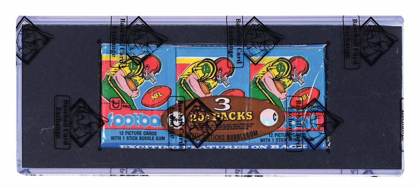 1979 TOPPS FOOTBALL GROCERY RACK PACK