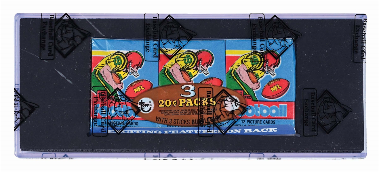 1979 TOPPS FOOTBALL GROCERY RACK PACK