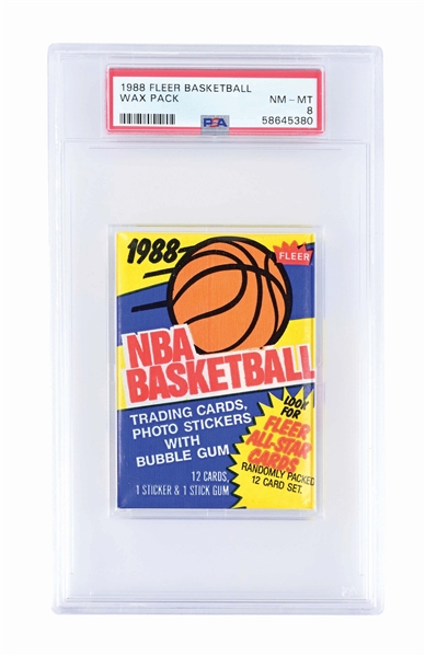 1988 FLEER NBA BASKETBALL WAX PACK