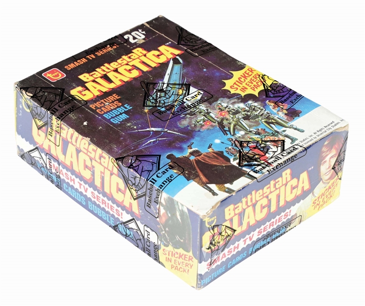 1978 TOPPS BATTLESTAR GALLACTICA UNOPENED WAX BOX