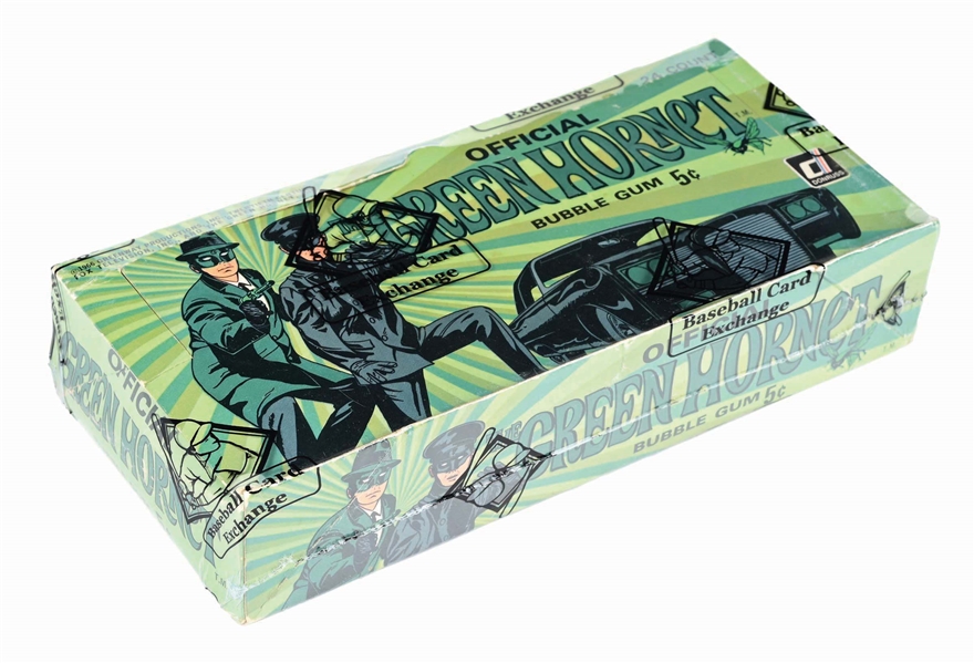 1966 DONRUSS GREEN HORNET UNOPENED WAX BOX