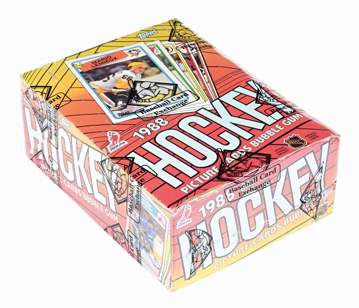 1988/89 TOPPS HOCKEY UNOPENED WAX BOX