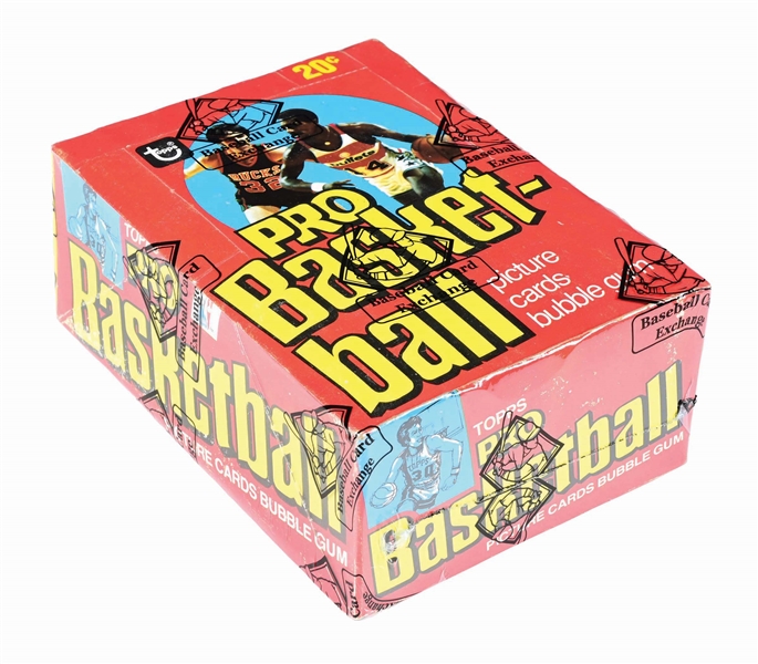 1978/79 TOPPS PRO BASKETBALL UNOPENED WAX BOX